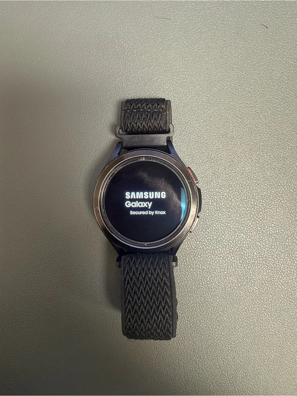 Samsung Galaxy Smartwatch - Black Strap, Silver Bezel